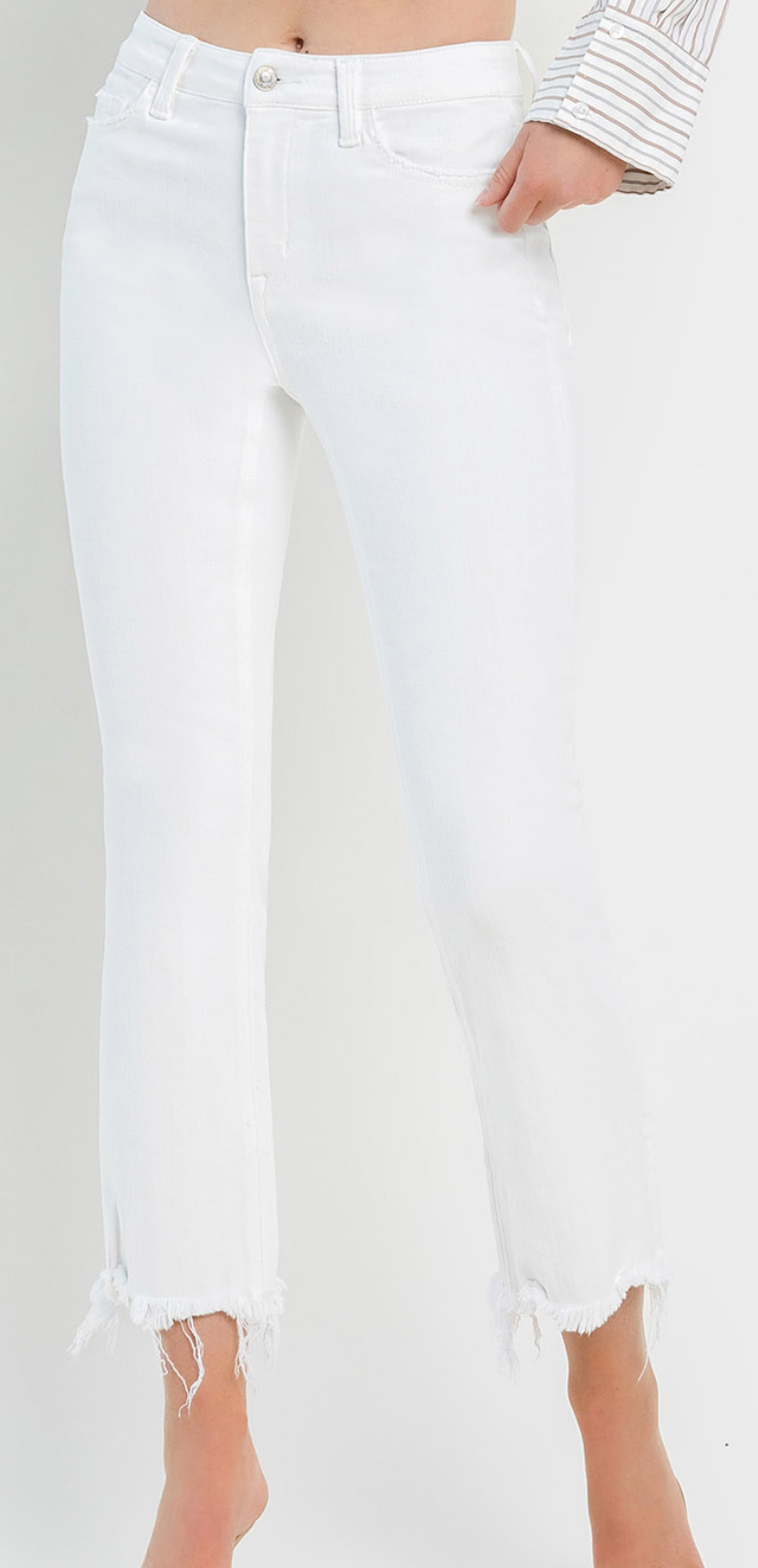 Pure White Jeans