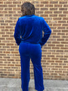 Blue Magic Velvet Pants