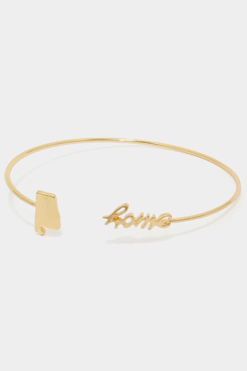 Home Alabama Cuff Bracelet