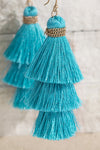 Tiered Tassel Earrings