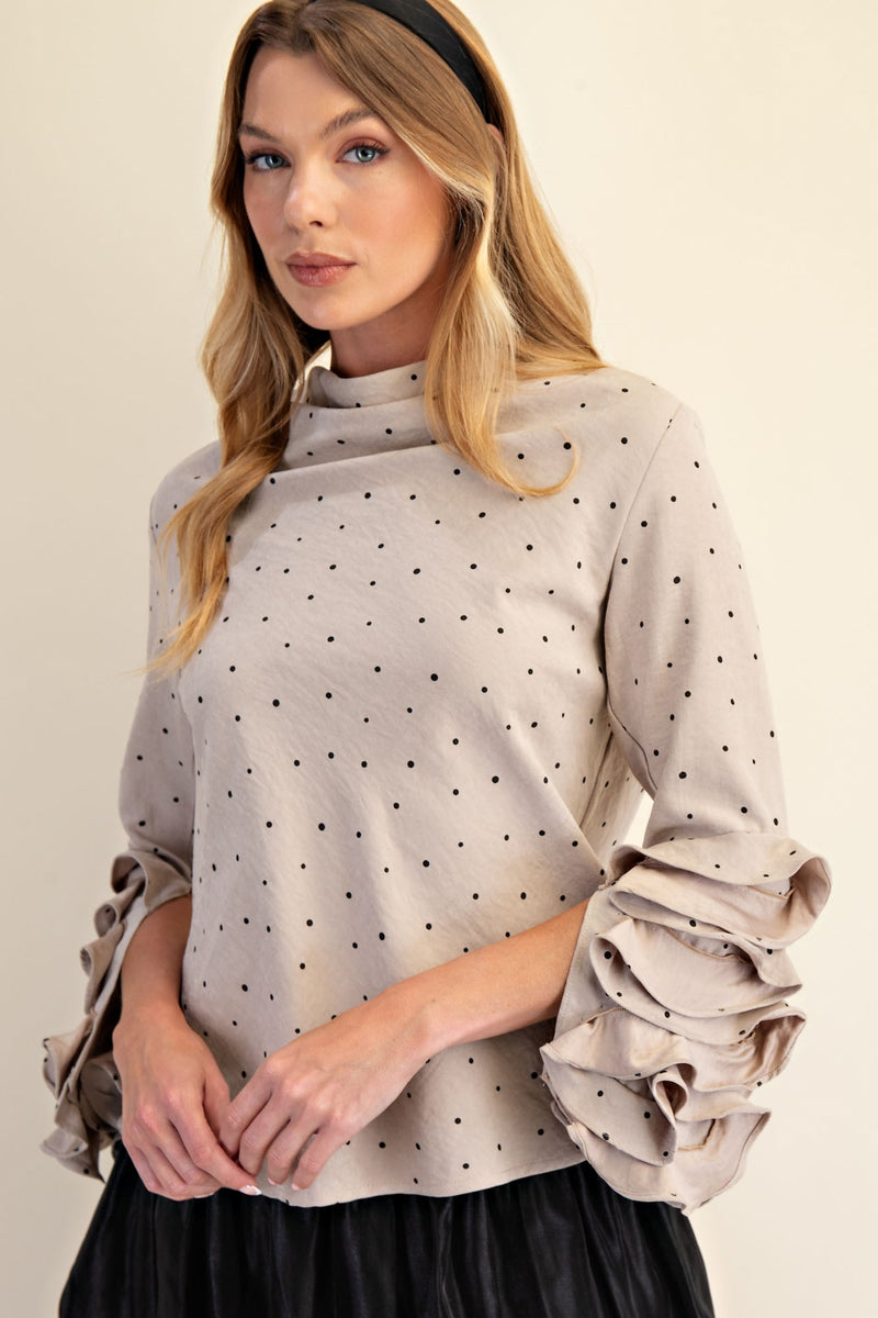Polka Charm Top