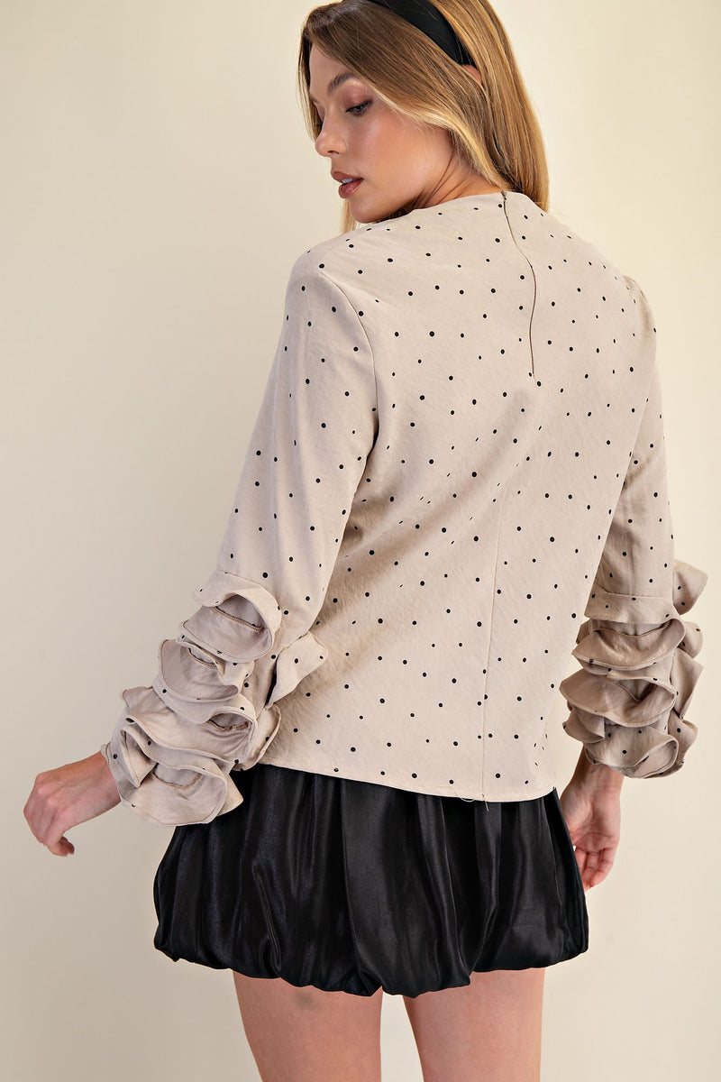 Polka Charm Top