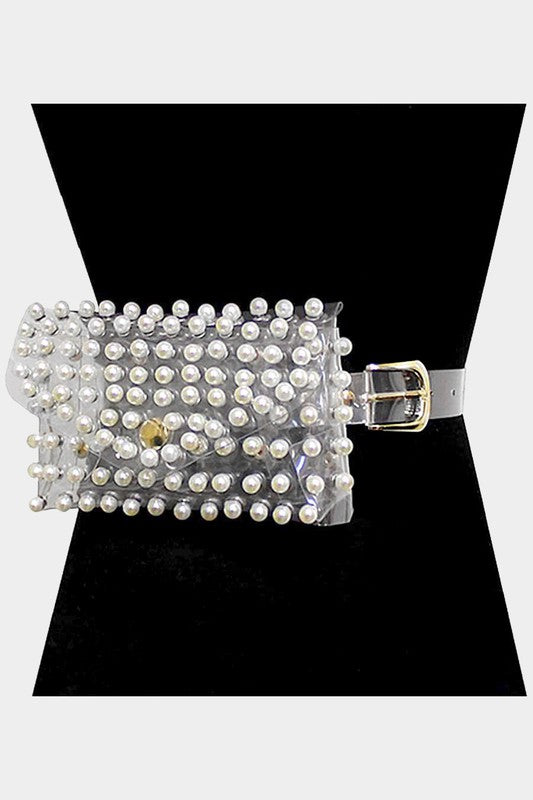Clear Pearl Fanny Pack