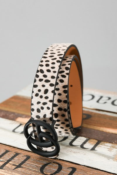 GG Animal Print Belt