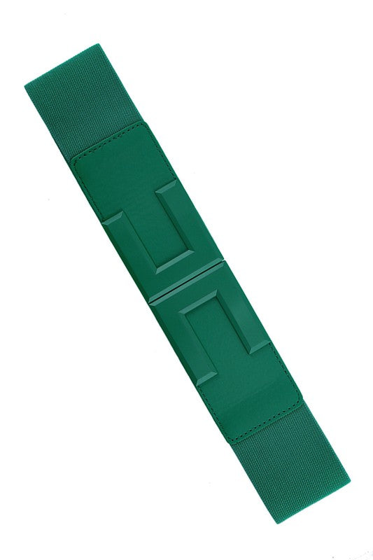 H Enamel Belt Plus Size