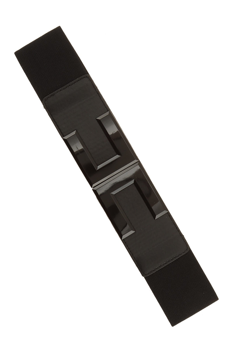 H Enamel Belt Plus Size