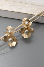 Pearl Flower Earrings