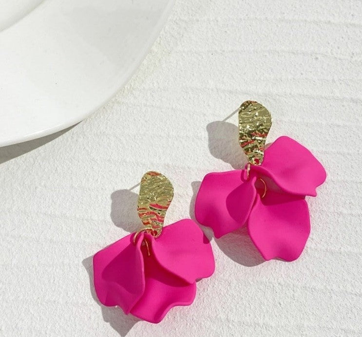 Petal Drop Earrings