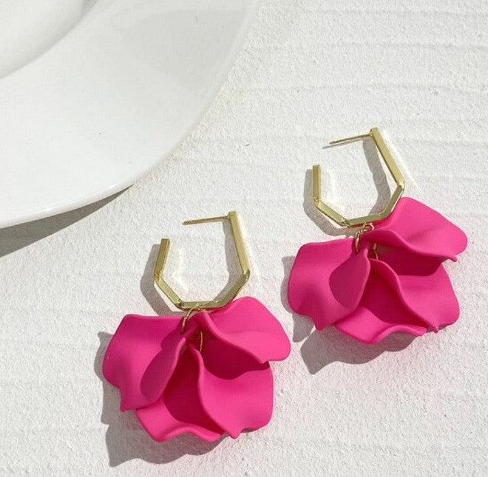 Petal Drop Earrings