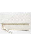 Woven Quilted Clutch