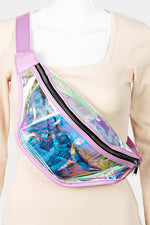 Iridescent Clear Fanny Pack