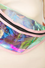 Iridescent Clear Fanny Pack