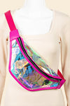 Iridescent Clear Fanny Pack