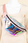 Iridescent Clear Fanny Pack