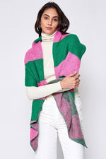 Pink & Green Scarf