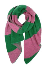 Pink & Green Scarf