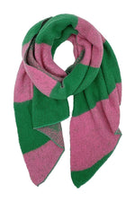Pink & Green Scarf