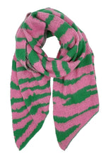 Pink & Green Scarf