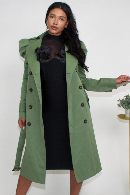 Unforgettable Moments Trench Coat