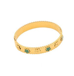 Dainty Flower Charm Bracelet