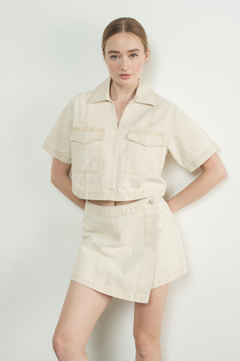 Utility Chic Top