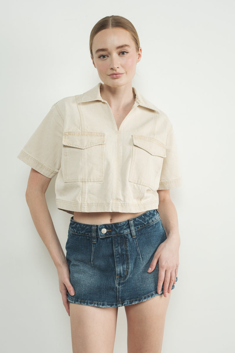 Utility Chic Top