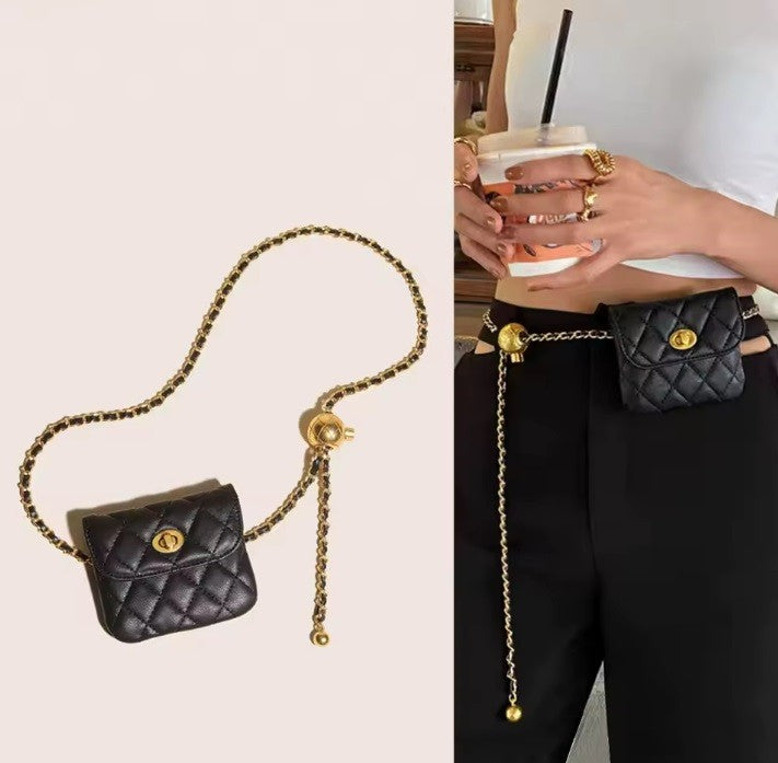 Stylish Chain Belt Purse