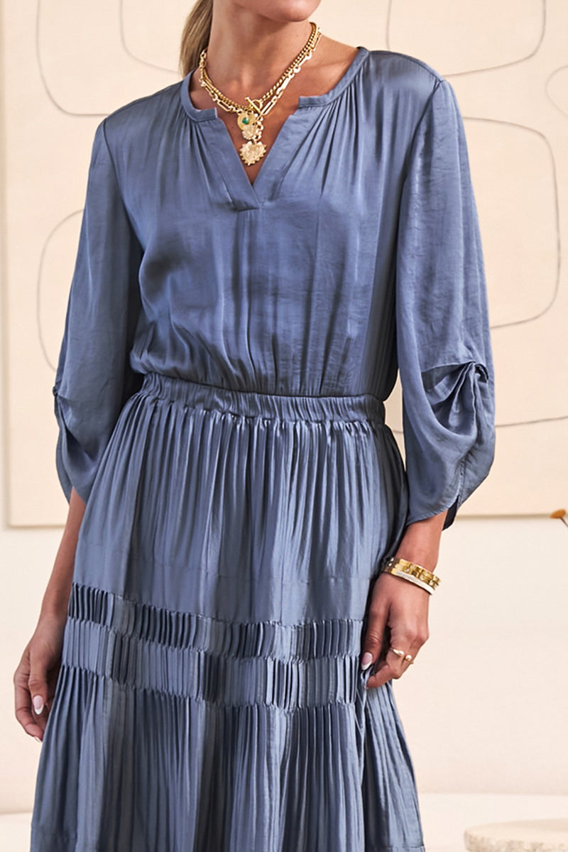 Slate Serenity Dress