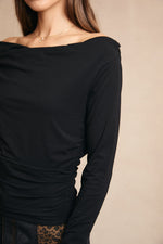 Midnight Drape Top