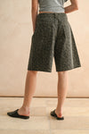 Cheetah Fade Denim Jorts