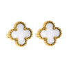 Lucky Clover Stud Earrings