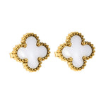 Lucky Clover Stud Earrings