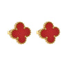 Lucky Clover Stud Earrings