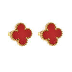 Lucky Clover Stud Earrings