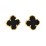 Lucky Clover Stud Earrings