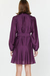 Deep Plum Orchard Dress