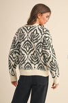 Olive Bloom Sweater