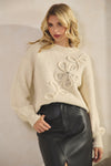 Crystal Bloom Sweater