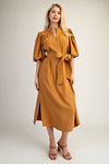 Golden Hour Midi Dress