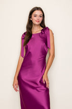 Berry Luxe Dress