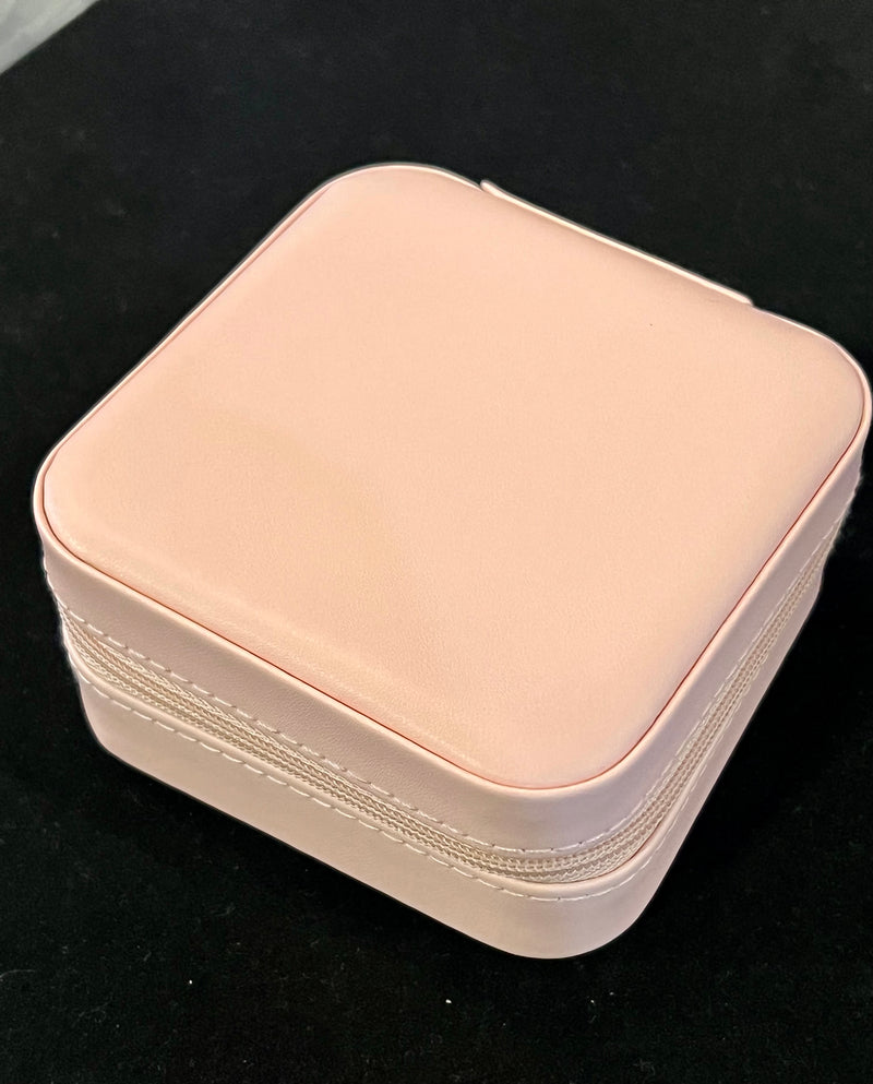 Mini Square Jewelry Travel Box
