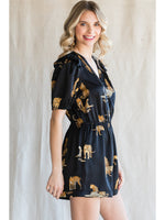 Cheetah Girl Romper