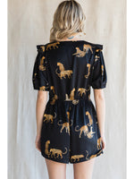 Cheetah Girl Romper