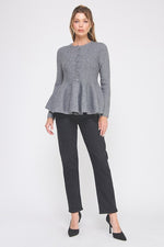 Peplum Grace Sweater