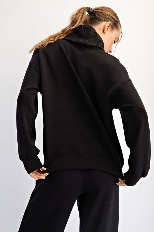 Noir Luxe Turtleneck