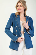 Denim Luxe Blazer