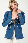 Denim Luxe Blazer