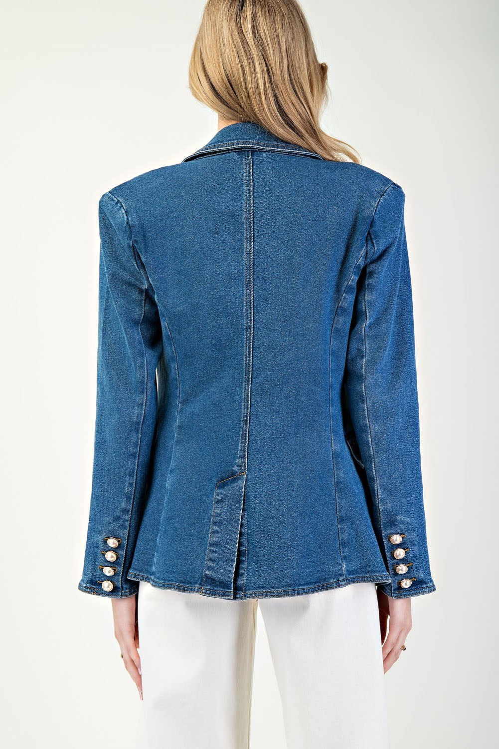 Denim Luxe Blazer