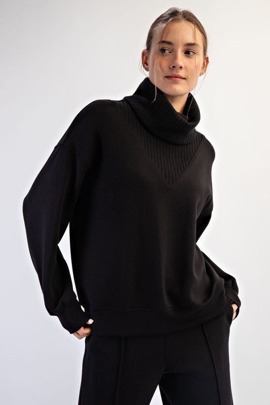 Noir Luxe Turtleneck