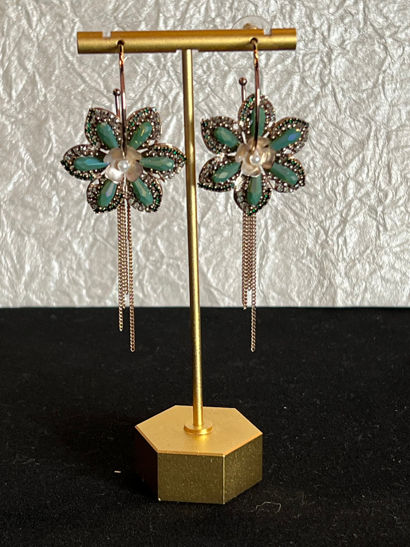 Bloom Wildly Hoop Earrings